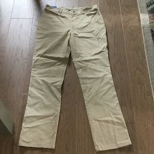 Men's Straight Chino Pants in Light Tan